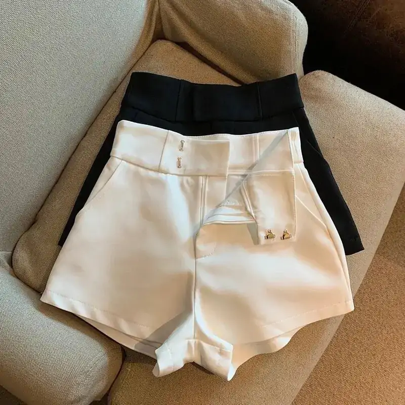 Old money shorts woman